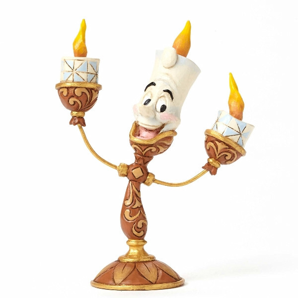 Enesco Jim Shore Disney -  Ooh La La, Lumiere Figurine #4049620