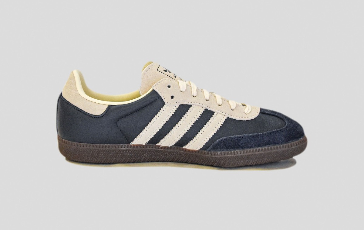 adidas ☆ SAMBA Original Navy adidas Samba XLG Athletic Shoe - Navy / Gum | Journeys
