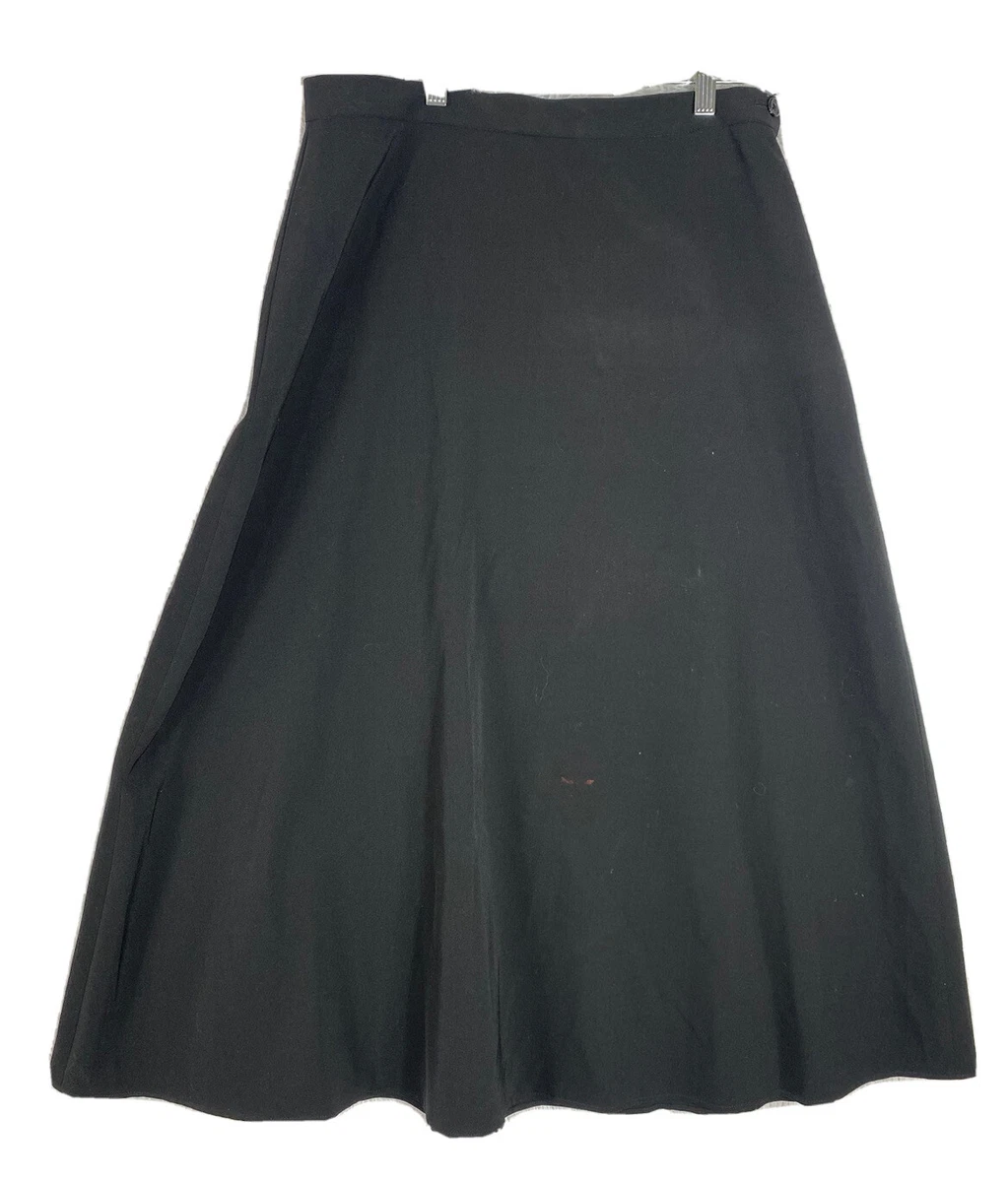 Laurena knit midi skirt black cheap