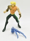 Total Justice Series 1 Aquaman Gold Armor Loose 5" Action Figure Kenner 1996