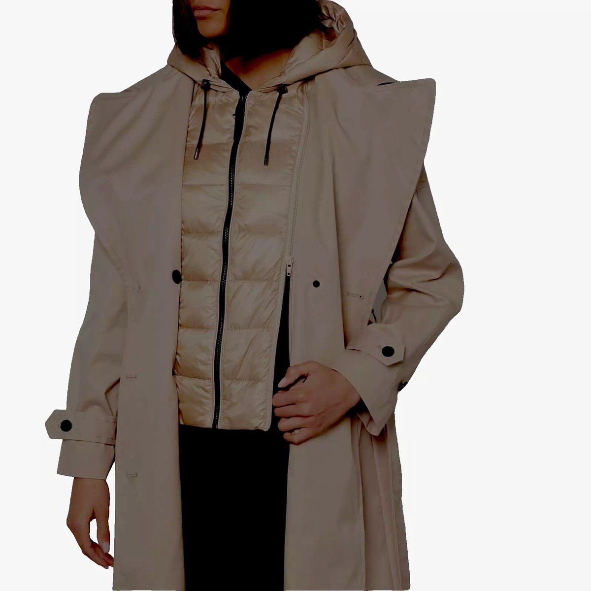 NEW Mackage Trisha trench Coat,XL,Duck Down Hood,Jacket NEW Mackage Trisha trench Coat,XL,Duck Down Hood,Jacket