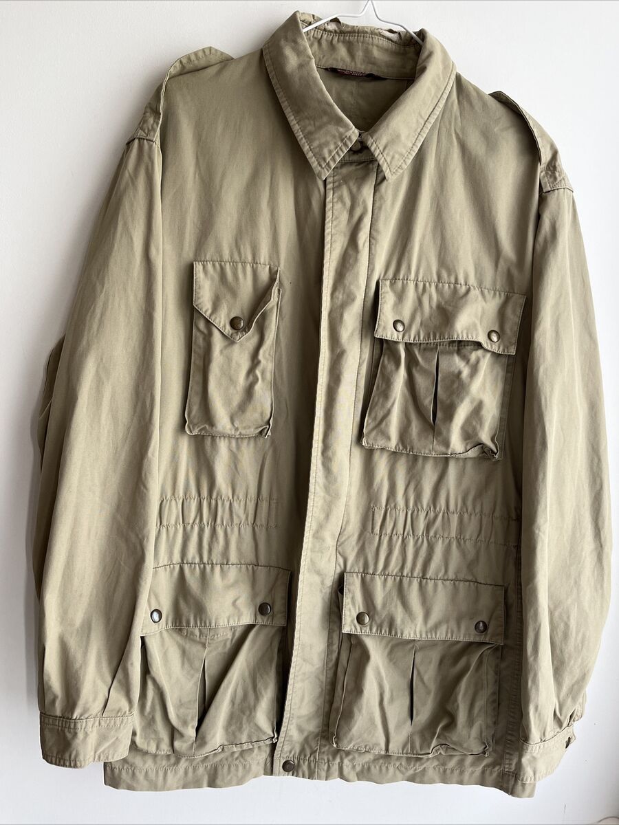 Chaps by Ralph Lauren Safari Jacket Mens Large 42 Tailored Chaps by Ralph Lauren Safari Jacket Mens Large 42 Tailored