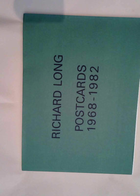 Richard Lange Postkarten 1968-1982. - Richard Long