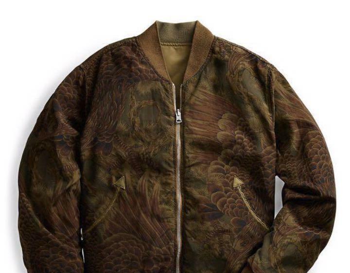 rrl reversible flight jacket