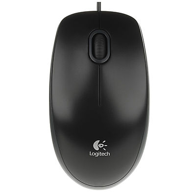 Logitech-B100 Optische USB Beidhändige Maus für Windows, Mac KOSTENLOSE 24H LIEFERUNG