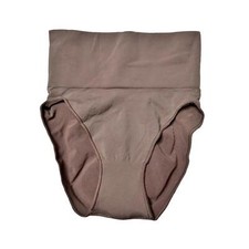NEW Skims Seamless Sculpt Mid Waist Brief Umber Women's S/M