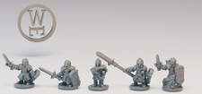 White Tree Captain set 10mm Detailed Miniatures Warmaster Revolution