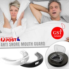 Stop Snoring Mouth Guard Aid Mouthpiece Sleep Apnea Bruxism Anti Snore Grinding