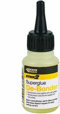 Everbuild Super Glue DeBonder Remover SuperGlue Cleaner 20ml Bottles