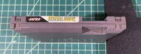 Metal Gear Nintendo Nes Game Original Tested