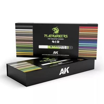 AK Interactive AKM150 - Special Box Ak Playmarkers - 34 Ref X 1 Unit - Neu