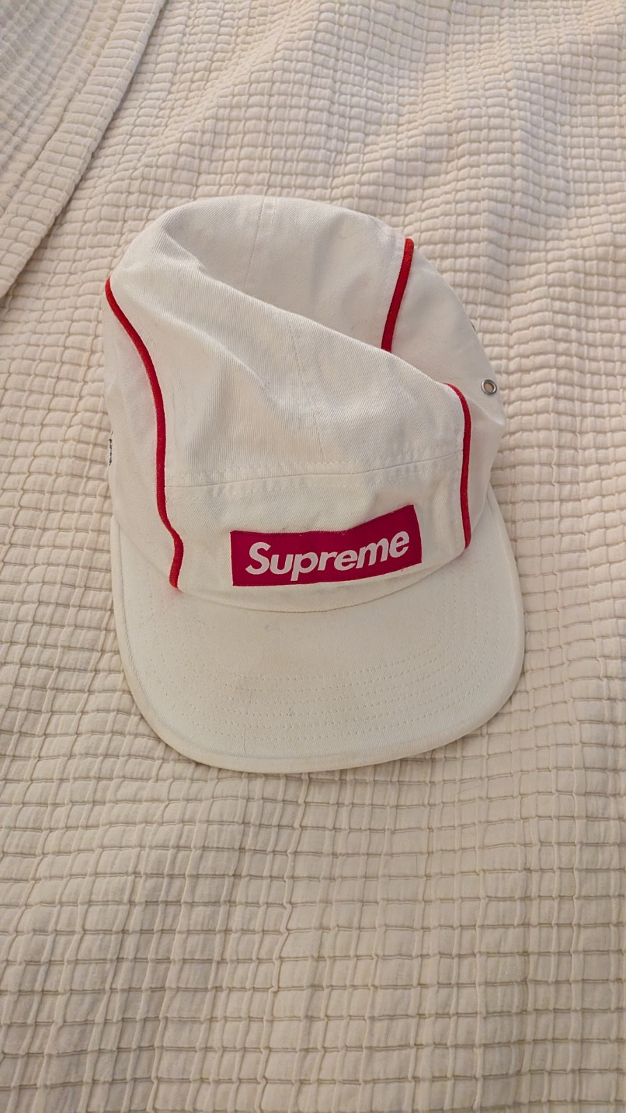 Supreme Camp Cap White
