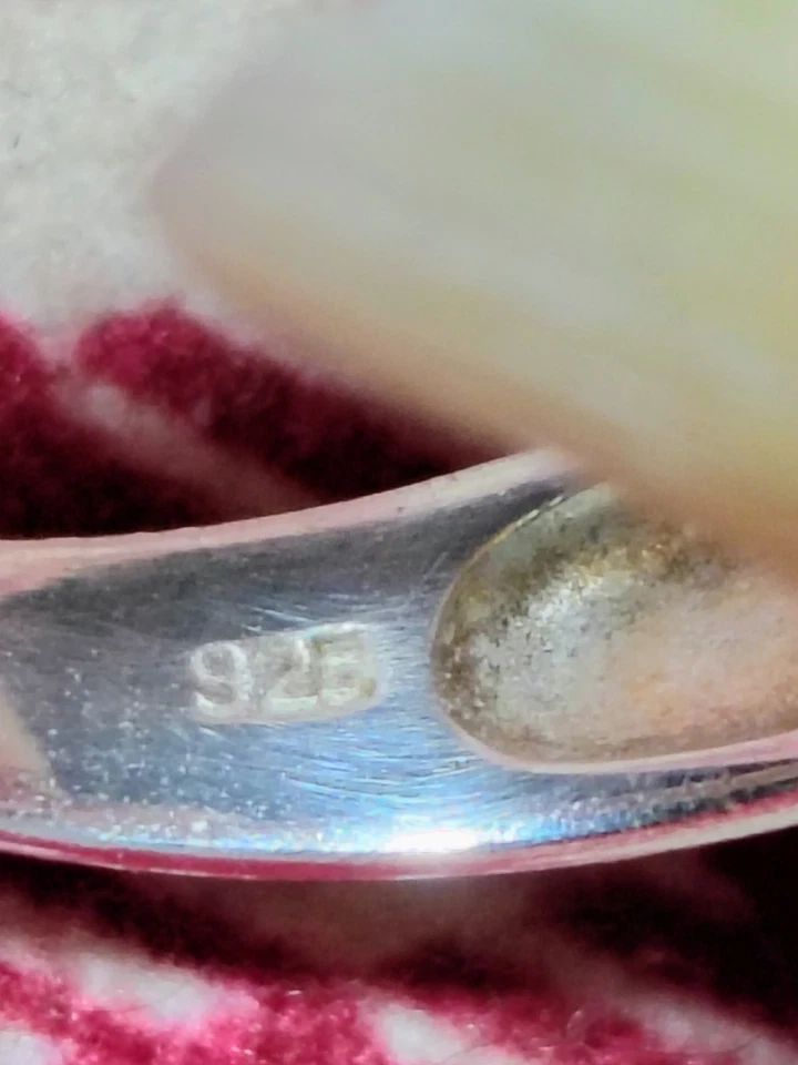 Винтажный SETA серебро 925 лист дизайн 12 карат муассанит вид солитер... - Изображение 3 из 4