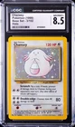 1999 POKEMON BASE SET WOTC HOLO #3 CHANSEY CGC 8.5