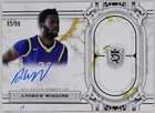 2024 Topps Regalia Relic Signatures Card Andrew Wiggins RRS-AW Auto Patch /99