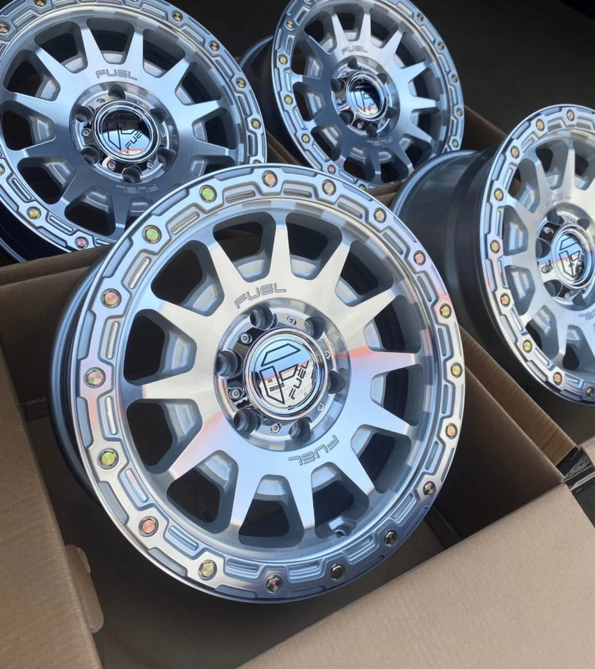 18” Fuel Fortress Wheels Fit Chevrolet Silverado 1500 2015-2026 New Rims 18x9 - Image 3 of 4