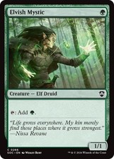 Elvish Mystic MTG C 266 Commander: Secrets of Strixhaven SOC NM