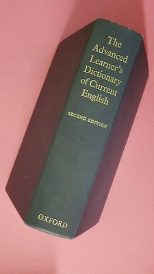 214901 THE ADVANCED LEARNER`S DICTIONARY OF CURRENT ENGLISH HC