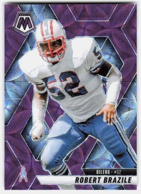 2025 Panini Mosaic #132 Robert Brazile Purple Scope