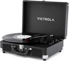 Victrola Journey II (2025) – Bluetooth Suitcase Record Player - Black, New!