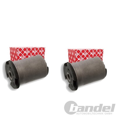 2x FEBI HINTERACHSBUCHSEN LAGER passend für DAEWOO ESPERO LANOS NEXIA OPEL ASCON