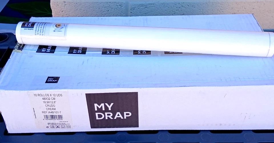 (144) Manteles individuales My Drap 100 % algodón 13x19 crema - Nuevo costo $396 Foto 2 de 4