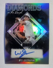 2025 Leaf Metal Will Gasparino Diamonds in the Rough RC AU SN/35 UCLA