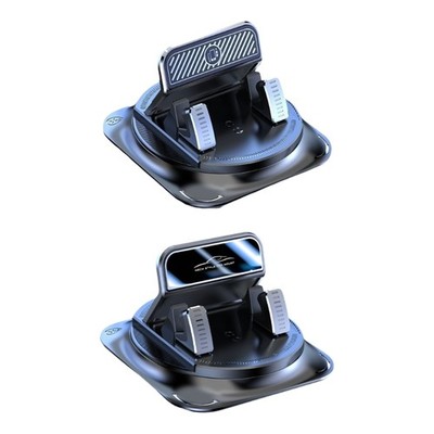 Auto Lock Dashboard Phone Mount Antislip 360 Rotation Car Mobile Device Holder
