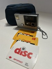 Kodak Disc 4000 Vintage Disc Film Camera Silver/Black