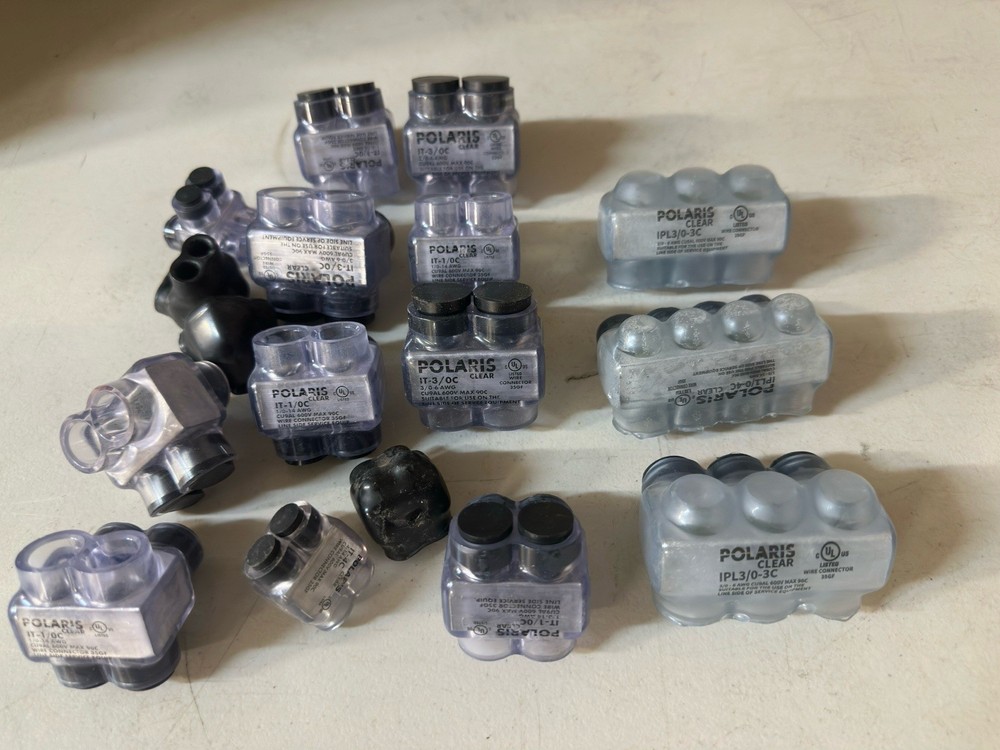 Miscellaneous Polaris Connectors Lot 2-Port, 3-Port, 4-port