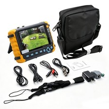5 Inch HD CCTV Tester 8MP AHD TVI CVI CVBS Coaxial Analog Camera UTP Cable Test