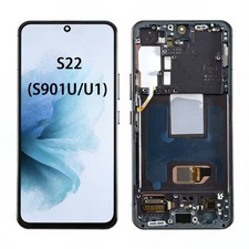 For Samsung Galaxy S22 5G S901U/U1 LCD Screen Digitizer Replacement Black
