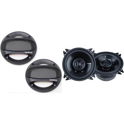 Memphis Audio SRX42 Street Reference Series 4'' 2-Way Coaxial Speakers w/ Opti...