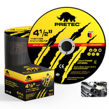 110PACK 4-1/2" x .040" x 7/8" Cut off Wheels Stainless Steel Metal Cutting Discs