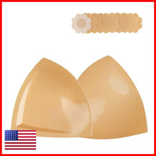 Depovor Large Size Double-Sided Sticky Inserts Lightly Padded For D Cups