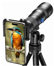 Apexel 20-60X Zoom Telephoto Lens, High Power HD Telephoto Phone Lens w/Tripod  
