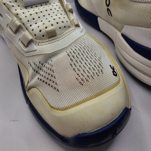 On Cloud Shoes Womens Size 9.5 Roger Pro Tennis Sneakers Run Blue White 48-98720 - Picture 10 of 13