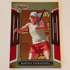 2008 Donruss Americana Sports Legends Martina Navratilova Mirror Red #133 /250