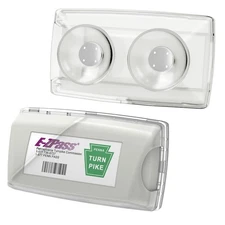 Zeyitian Ez Pass Holder Clear 1 Pack - Super Strong Suction Cups for Windshi...