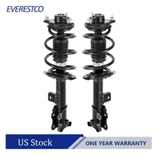 Pair Front Struts w/ Coil Spring Assembly For 12-14 Hyundai Sonata Kia Optima
