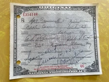 Early 1930's Prohibition Prescription for Medicinal Liquor - E354148/46