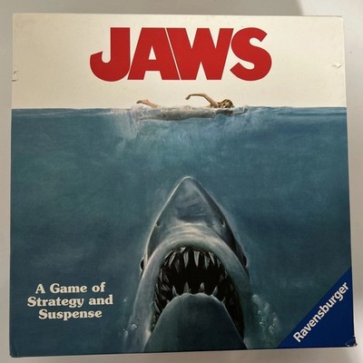 Ravensburger JAWS Board Game  Age 12+ Game of Strategy and Suspense damaged box