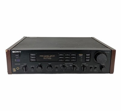 Vintage Sony TA-E77ESD Stereo Control Amplifier - Remote Control System