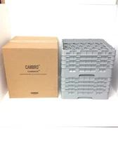 NEW Cambro Camrack 30 Compartment 8 1/2" Warewashing & Storage Racks, 2/Case