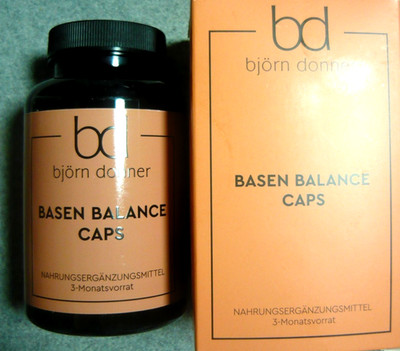 Björn Donner Basen Balance Caps 180 Kapseln 3-Monatsvorrat MHD 08/2027