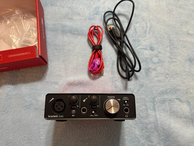 Focusrite Scarlett Solo 2nd gen USB Audio Interface FFFA001149-03 Free Ship