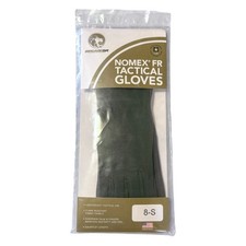 NOS BrigadeQM NOMEX FR Tactical Gloves Green Gauntlet Berry Compliant Sz 8-S