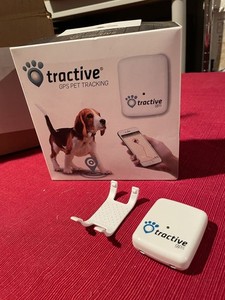 Tractive Gps Pet Tracking 2016 Model IC00220 Dog Tested! Works!
