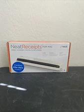 NEW Neat Receipts for MAC Mobile Scanner & Digital Filing System OPEN BOX