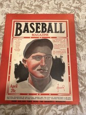 Baseball Magazine - April 1928 - Paul Waner Cover *WP954